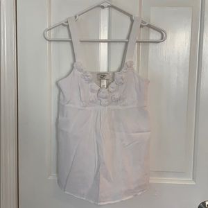 XSP white Loft floral top